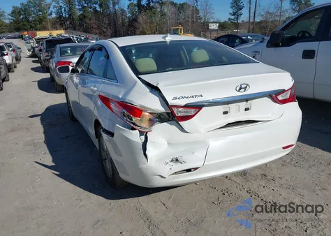 2013 Hyundai Sonata Gls z USA, uszkodzony, nr VIN 5NPEB4AC0DH511250